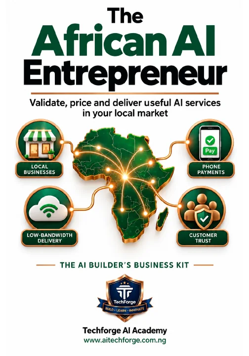 The African AI Entrepreneur ebook cover
