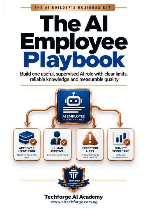 The AI Employee Playbook ebook cover